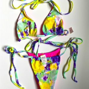 Moana Bikini x Alana Blanchard String Bikini XS